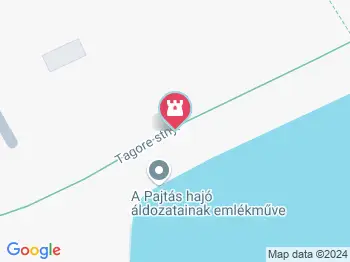 Emlékpad Blaháné emlékére Balatonfüred a térképen