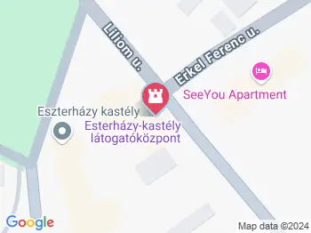 Esterházy-kastély Látogatóközpont Balatonfüred a térképen