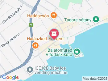 Extrém Balaton Balatonfüred a térképen