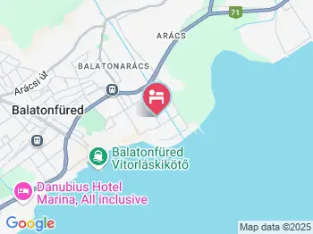 Fanni Apartman Balatonfüred a térképen