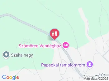 Franciska Grill Balatonfüred a térképen