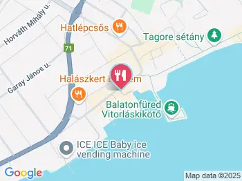 Füredi Fagyizó Balatonfüred a térképen