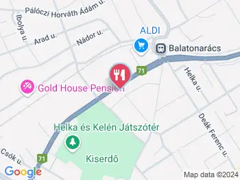 Füredi Rétesbolt Balatonfüred a térképen