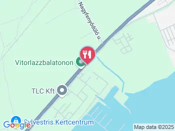 Hajógyár Étterem Balatonfüred a térképen