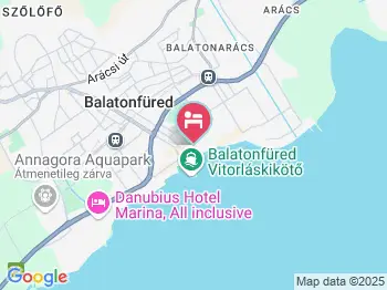 Horváth-ház Apartman Balatonfüred a térképen