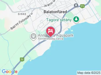 Hotel Marina Balatonfüred a térképen