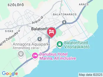 Hotel Park Balatonfüred a térképen