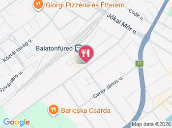 Huncut Picúr Büfé Balatonfüred a térképen