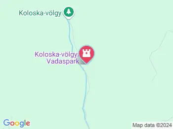 Koloska-völgyi Vadaspark Balatonfüred a térképen