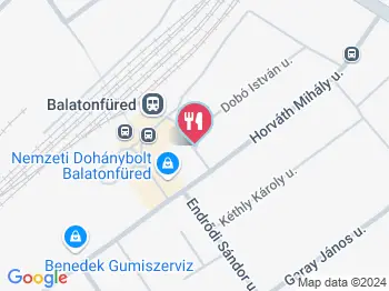 Lazy Jack Bár Balatonfüred a térképen