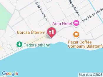 Magyar Ízek Háza - Eszterházy Strand és Élményfürdő Balatonfüred a térképen