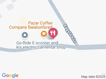 Maurus Étterem és Borbár Balatonfüred a térképen