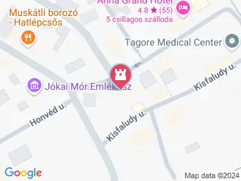 Modern Műtár Balatonfüred a térképen