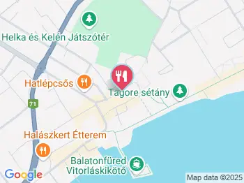 Morzsa Bisztró Balatonfüred a térképen