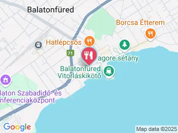 Sekli Pizzéria Balatonfüred a térképen