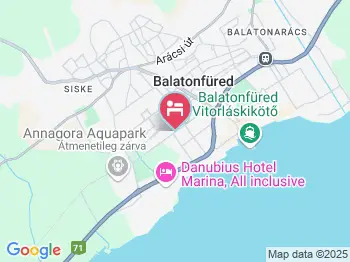 Sport Panzió Balatonfüred a térképen