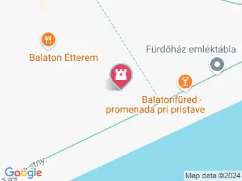 Széchenyi István szobor Balatonfüred a térképen