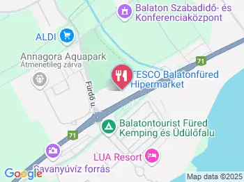 Szerencse Wok (Balatonfüred) Balatonfüred a térképen