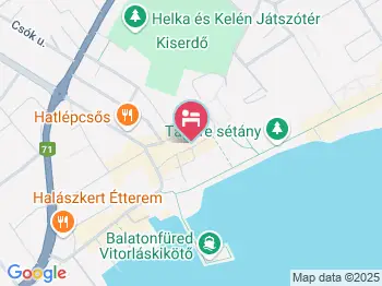 Taverna Vendégház Balatonfüred a térképen