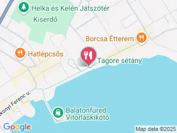 Törp Büfé Fagyizó Balatonfüred a térképen