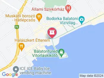 Vanyolai Hajózás Balatonfüred a térképen