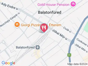 Vivace Caffé Balatonfüred a térképen