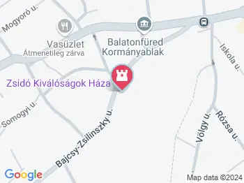 Zsidó Kiválóságok Háza Balatonfüred a térképen