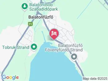 Excluzív Vízparti Villa Balatonfűzfő a térképen