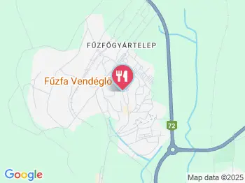 Fűzfa Vendéglő Balatonfűzfő a térképen