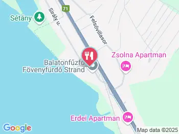 Jégkorszak Fagyizó Balatonfűzfő a térképen