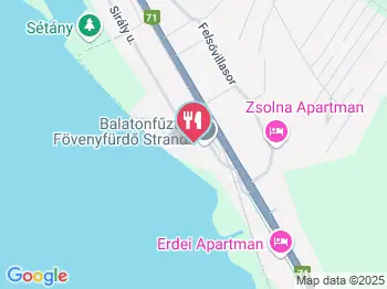 Panoráma Terasz Balatonfűzfő a térképen