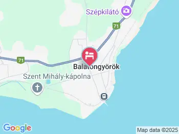 Albergo Giardino Hotel Balatongyörök a térképen