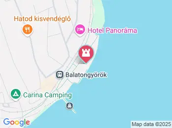 Balatongyöröki Strand Balatongyörök a térképen