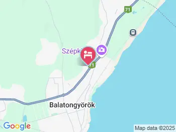 Csiki Panzió Balatongyörök a térképen