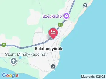 David S. Villa Balatongyörök a térképen