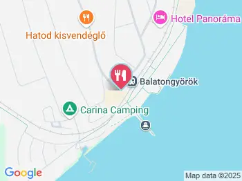 Fehér Vitorlás Grill Étterem & Pizzéria Balatongyörök a térképen