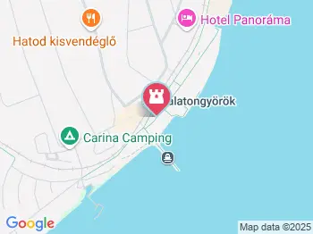 Festetics-platánsor Balatongyörök a térképen