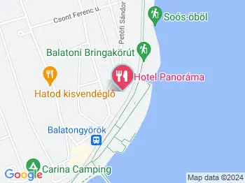 Hotel Panoráma Balatongyörök Étterme Balatongyörök a térképen