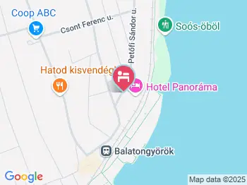 Hotel Panoráma Balatongyörök Balatongyörök a térképen