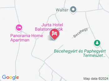 Jurta Spirit Hotel Balatongyörök a térképen