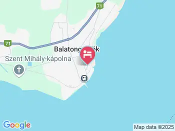 Kaméleon Hostel Balatongyörök a térképen