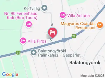 Leitner Ház II. Balatongyörök a térképen