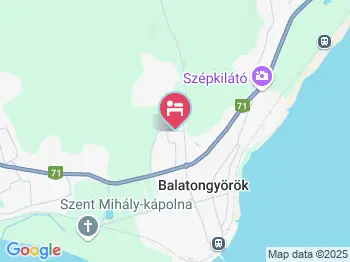 Lekics Pince & Vendégház Balatongyörök a térképen