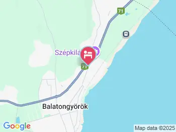Panoráma Ház Balatongyörök a térképen