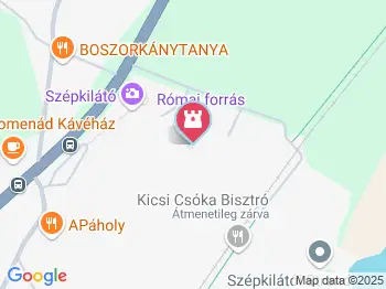 Római-forrás és Kneipp taposó Balatongyörök a térképen