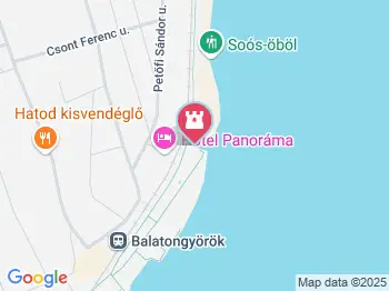 Soós-öböl Balatongyörök a térképen