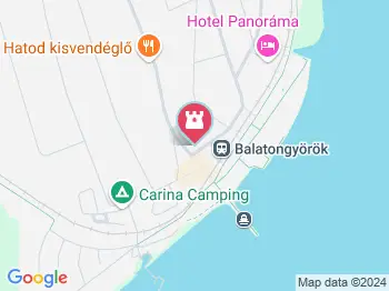 Szent Mihály templom Balatongyörök a térképen