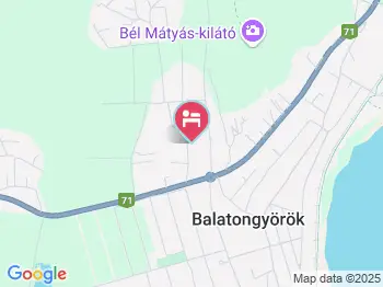 Tea Apartman Balatongyörök a térképen