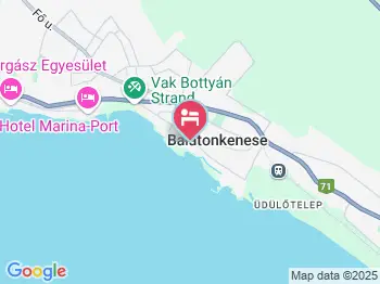 Adra Villa Balatonkenese a térképen