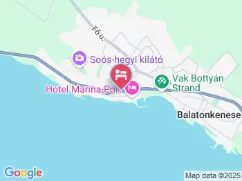 Angyalos Ház Balatonkenese a térképen